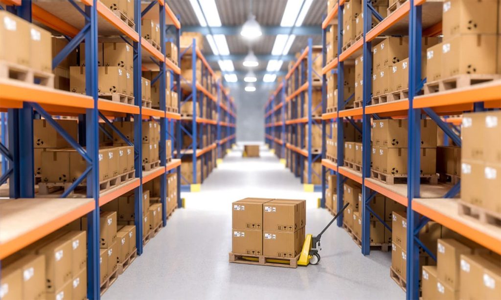 Fulfilment Opslag – Veilige En Efficiënte Opslag Van Producten In Een Fulfilmentcentrum, Klaar Voor Orderverwerking En Verzending Voor Webshops